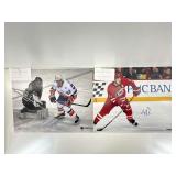 Autographed hockey pictures with coa