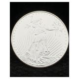 1 Ozt .999 Fine Silver Bullion Round