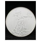 1 Ozt .999 Fine Silver Bullion Round