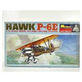 NOS Sealed Monogram Hawk P-6E 1/72 Scale Model