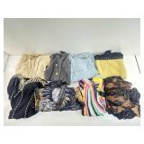 Vtg clothing, sweaters, bathing suit & more,