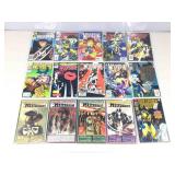 15 Wolverine comic books, bagged/boarded