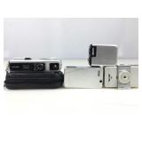 3 Minolta Sub-Miniature 16mm Film Cameras