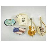 Work Of Art Hinged Enamel Trinket Boxes