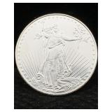 1 Ozt .999 Fine Silver Bullion Round