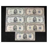 $35 Face Value W/7-$5 Blue Notes