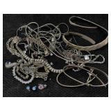 Sterling Silver Jewelry Scrap, Tw 183g