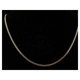 14k Gold Necklace 15.6g 22"