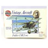 NOS Sealed AirFix Fokker DR1 1917 Special Edition