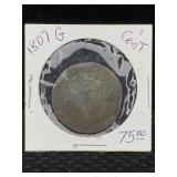 1807 G Draped Bust One Cent