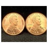 2 .999 Fine Copper, One Ounce By Golden State Mint