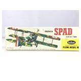 NOS Sealed Guillowï¿½s French Spad Scale Model Kit.