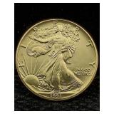 1991 1oz. .999 Fine Silver American Eagle Round