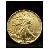 1988 1oz. .999 Fine Silver American Eagle Round