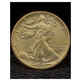 1989 1oz. .999 Fine Silver American Eagle Round