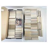 2 boxes of mixed sports cards