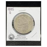 1885-S Signature Series Silver Morgan Dollar