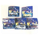 NOS die cast miniature Pepsi-Cola Bottle Trucks,