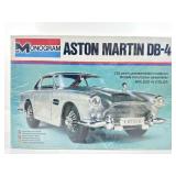 Sealed Monogram Aston Martin DB-4 model kit, 1:25