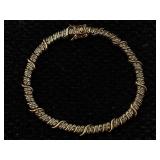 Silver Bracelet 11g Sz 8"