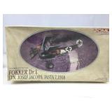 NOS Sealed DML Fokker Dr.1 1:48 Scale Model Kit.