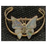 Silver Bracelet Mother Of Pearl 16g