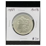 1889 Silver Morgan Dollar