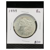 1888 Silver Morgan Dollar