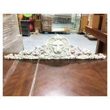Toscanini Remoulage Lion Wall Pediment.