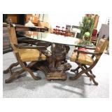 Winged Lion Composite Base w/ 5ft Round Beveled