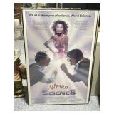1985 Original Weird Science Movie One Sheet