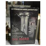 1988 Original Die Hard Movie Framed Poster.