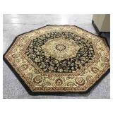 Approx. 8ft. Octagonal Rug by Masada Rugs