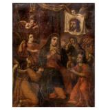 X-Large Mid 17th Century Mexican/ Spanish School