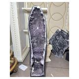 X-Large Amethyst Cathedral Crystal Geode. 53in H