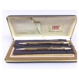 1/20 14K Gold Filled Cross Pen & Pencil Set.