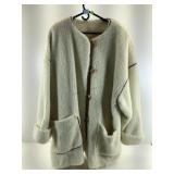 Faux fleece Sherpa coat, sz lg