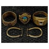 Gold Plated And 1/20 Gold Jewelry