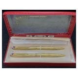 Kreisler 18k Gold Plated Pepsi Pens In Box Vintag