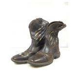 Cody James mens cowboy boots, leather, brown sz