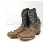 Dan Post mens cowboy boots, leather, brown sz 12D
