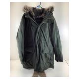 Michael Kors menï¿½s jacket, dark green, sz XL &