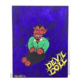 Harley Signed Original ï¿½Devil Dollï¿½ Painting On