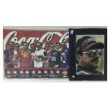 NASCAR framed art Dale Earnhardt Sr 16x20 & 1999