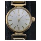 Omega Wind-up Ladies Watch, 17 Jewels, Running