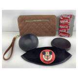 Disneyland Mickey hat w/ears, Coca-Cola & Steve