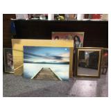 Prints in canvas, poster and mirror, largest one