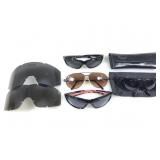 Harley Davidson sunglasses, Ray Ban case, empty &