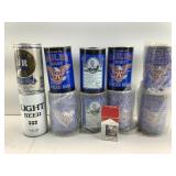 Sailor Jerry 2016 Spiced Rum tin cups, JR Ewing