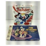 Vtg games, Twister & The Jetsons, in original